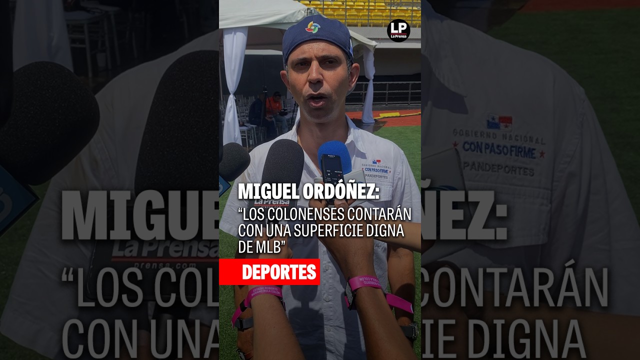Miguel Ordóñez: “Los colonenses contarán con una superficie digna de MLB”