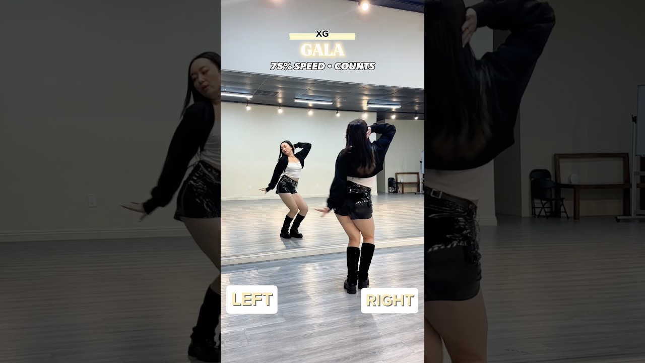 XG &lsquo;GALA&rsquo; Chorus Dance Tutorial (Slow+Counts) #xg #gala #xggala #dancetutorial