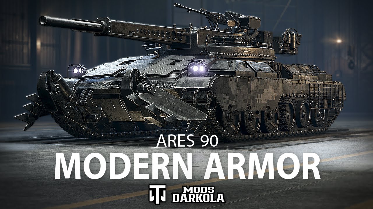 ARES-90 - MODERN ARMOR | World of Tanks - Skin 3D