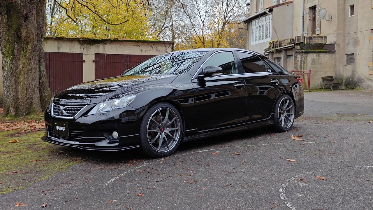 Toyota Mark X 350s TRD 2012 GRX133 3.5 v6 318hp 2GR 5 places