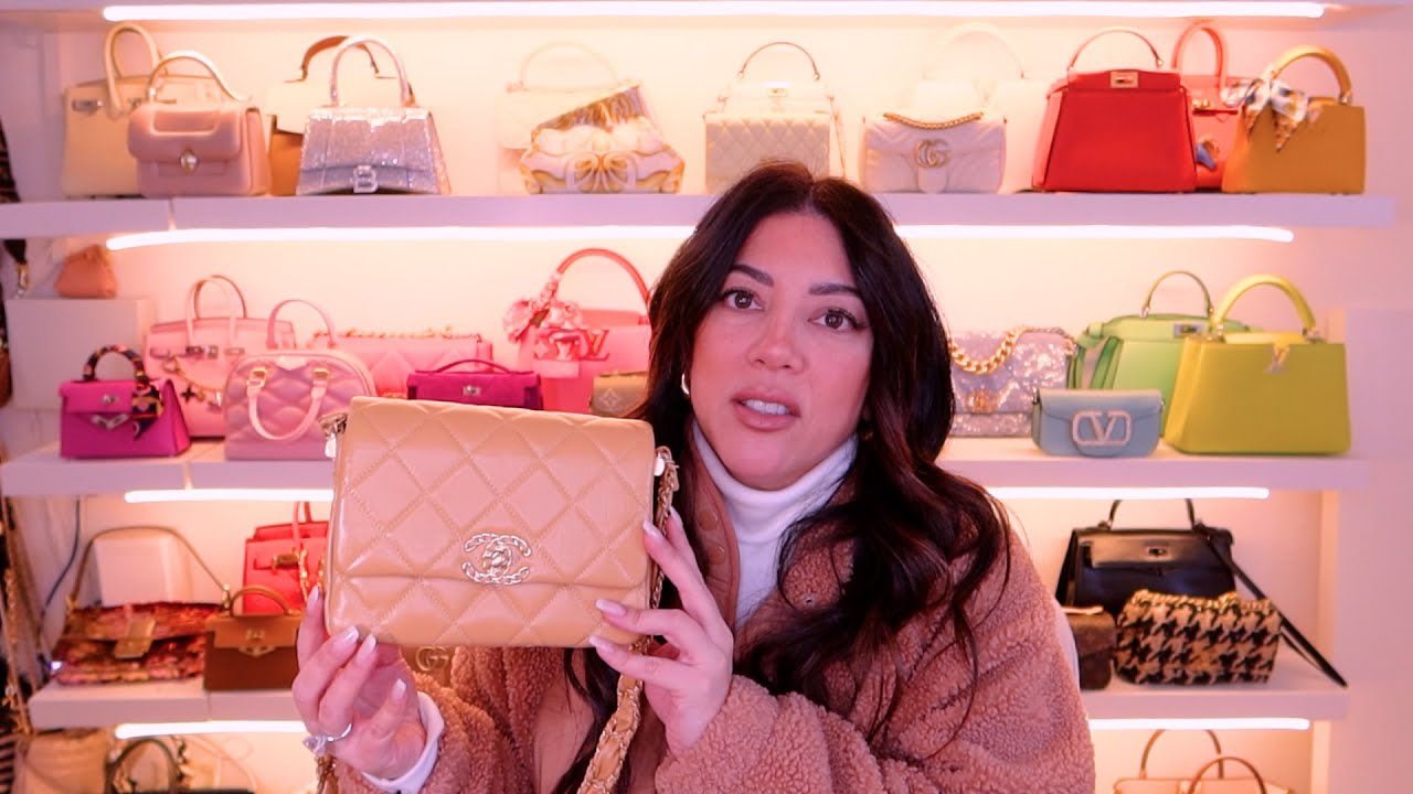 CHANEL 23k CAMEL CROSSBODY BAG | Naomi Peris