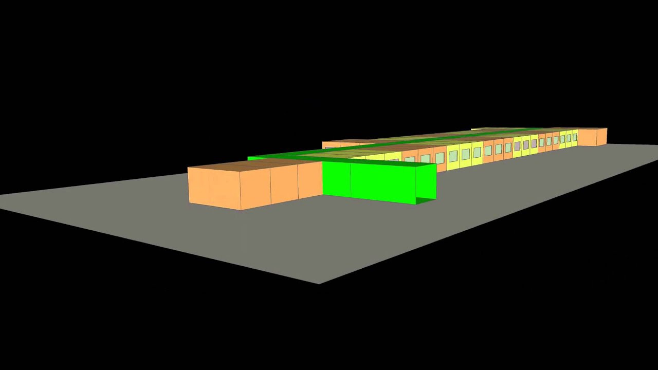 Wir ziehen um - Containerdorf