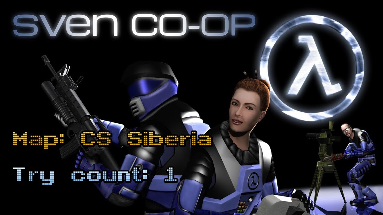 Sven Co-op - Map: CS Siberia - Try count: 1 (Tentativa 1) - [No commentary] #svencoop #gameplay