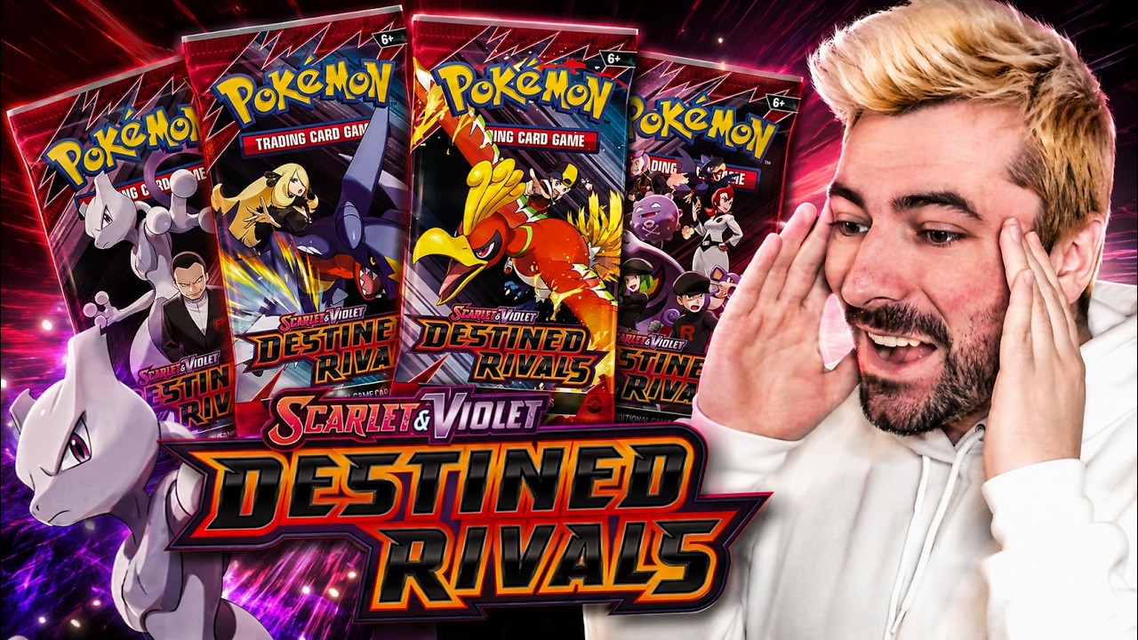 Я вскрыл бустер-паки POKEMON DESTINED RIVALS!!