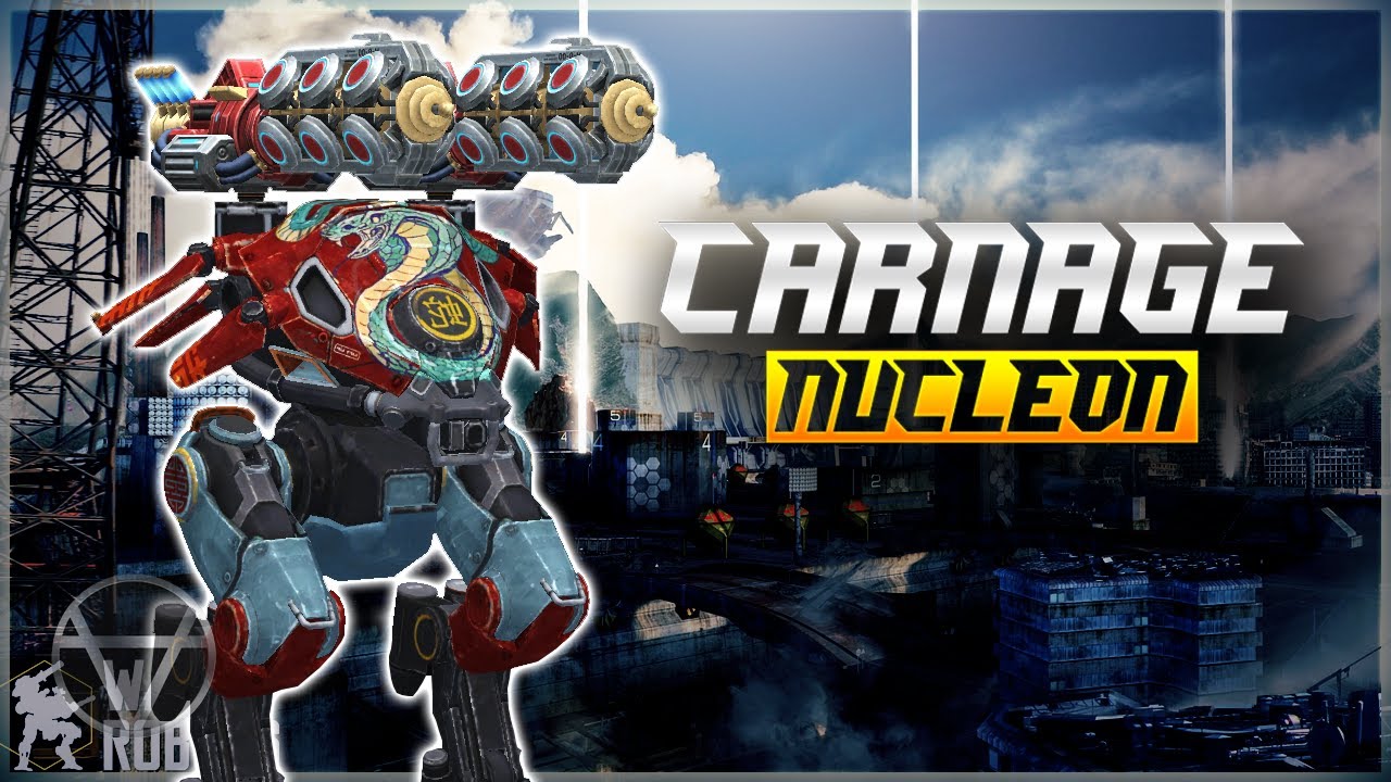 [WR] 🔥 Nucleon Daredevil Carnage - Gameplay | War Robots