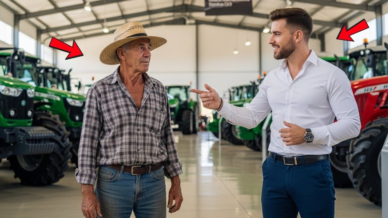 EL GERENTE PENSÓ QUE ERA POBRE… HASTA QUE COMPRÓ 30 TRACTORES AL CONTADO Y SORPRENDIÓ A TODOS