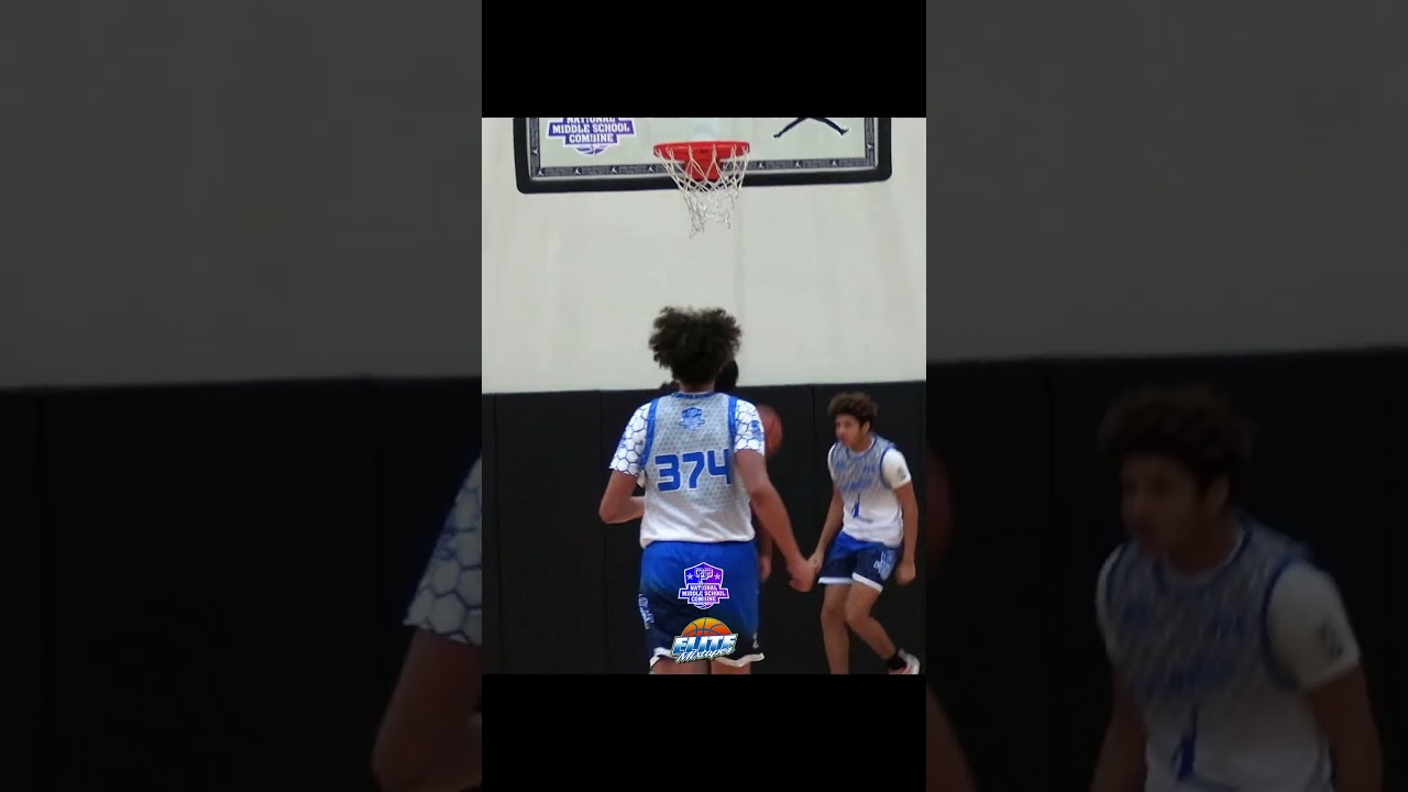 8th Grader Jaron Couture INSANE Poster Dunk at CP3NMSC In Dallas!