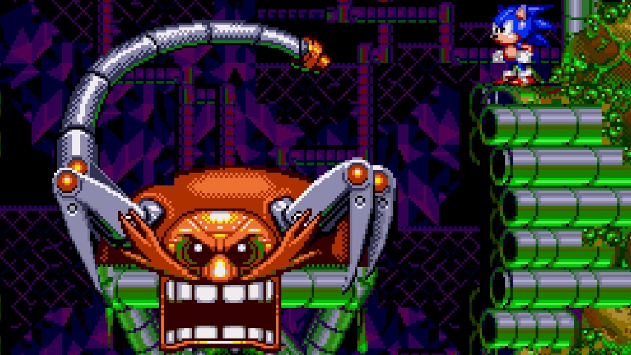 Sonic Spinball (Genesis) Все боссы (без получения урона)