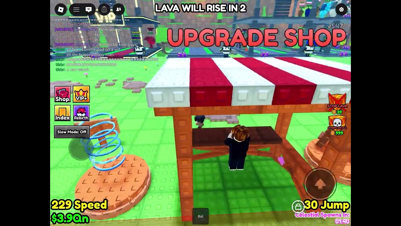 Survive Lava for Brainrots (meeting fans)
