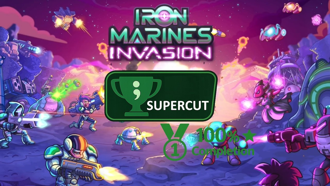 Iron Marines Invasion - 100% Achievements Journey | Supercut