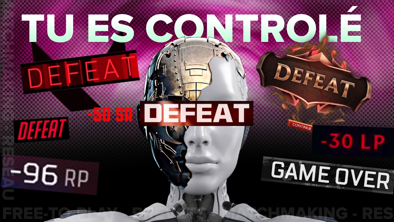 Comment le MATCHMAKING de tes jeux vidéo en ligne te MANIPULE (enquête)