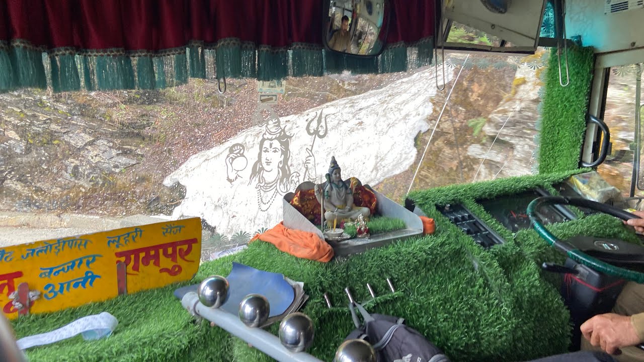 Seasonal Bus ride from Rampur to Jalori Pass, Jibhi, Banjar Kullu | incredible HRTC #HimalyanWarrior