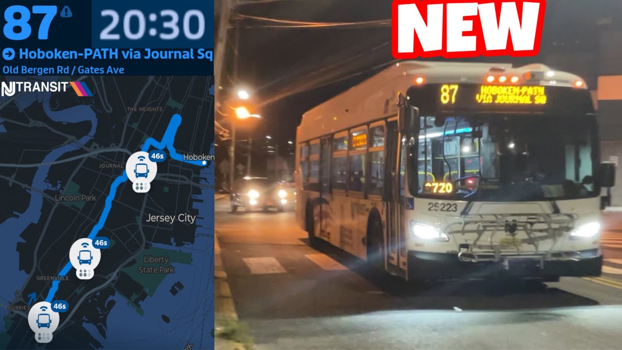 *[FULL BUS JOURNEY!]* 2025 New Flyer XD40 Ride to Hoboken Terminal!