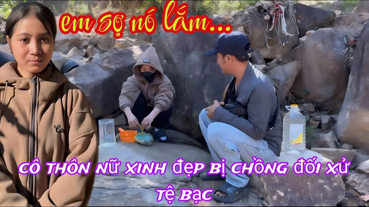 BẤT NGỜ gặp c&ocirc; TH&Ocirc;N NỮ tr&ecirc;n n&uacute;i giặt đồ b&ecirc;n con SUỐI, v&agrave; SỰ THẬT đằng sau...| 749
