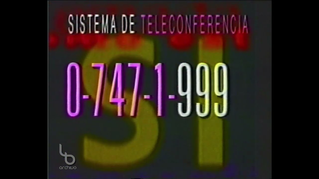 Tandas Publicitarias - Cablevision Satelital - 1995