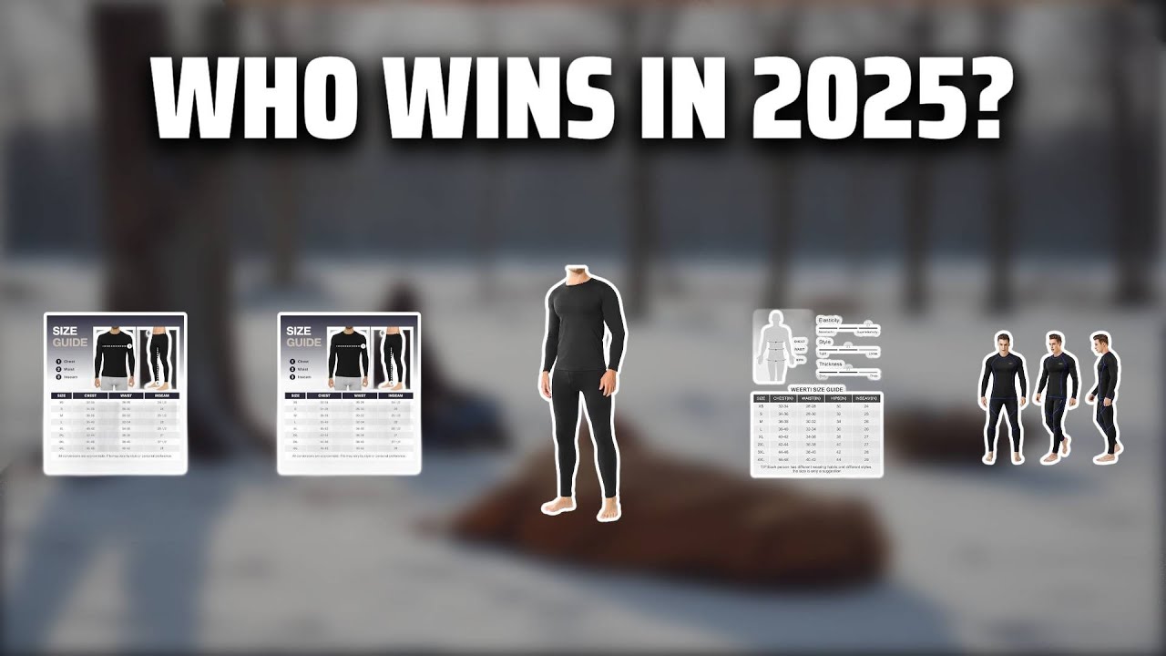 The Top 5 Best Men's Long Johns in 2025 - Must Watch Before Buying!