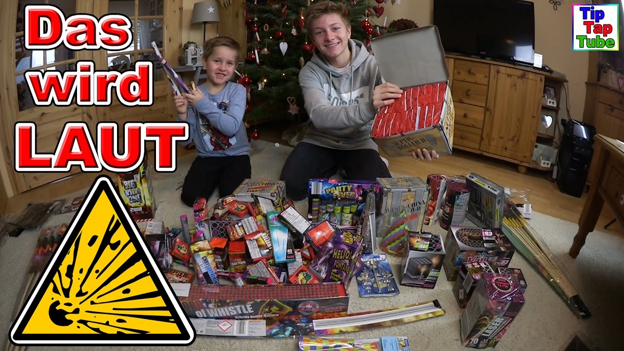DAS WIRD LAUT - Neue D-Böller und Super Böller II für unser Silvester Ash und Max TipTapTube