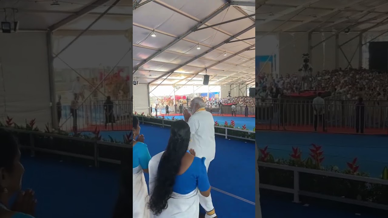 Narendra Modi a Kerala e Tamil Nadu | Celebrazioni Golden Jubilee Akhila Kerala Dheevara Sabha