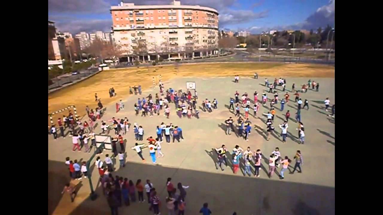 FLASHMOB DÍA DE LA PAZ 2014 - CEIP AZAHARES