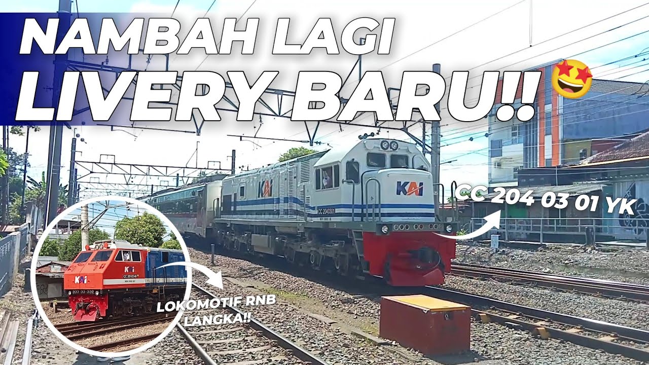 PAGI-PAGI DAPAT LOKOMOTIF LANGKA‼️