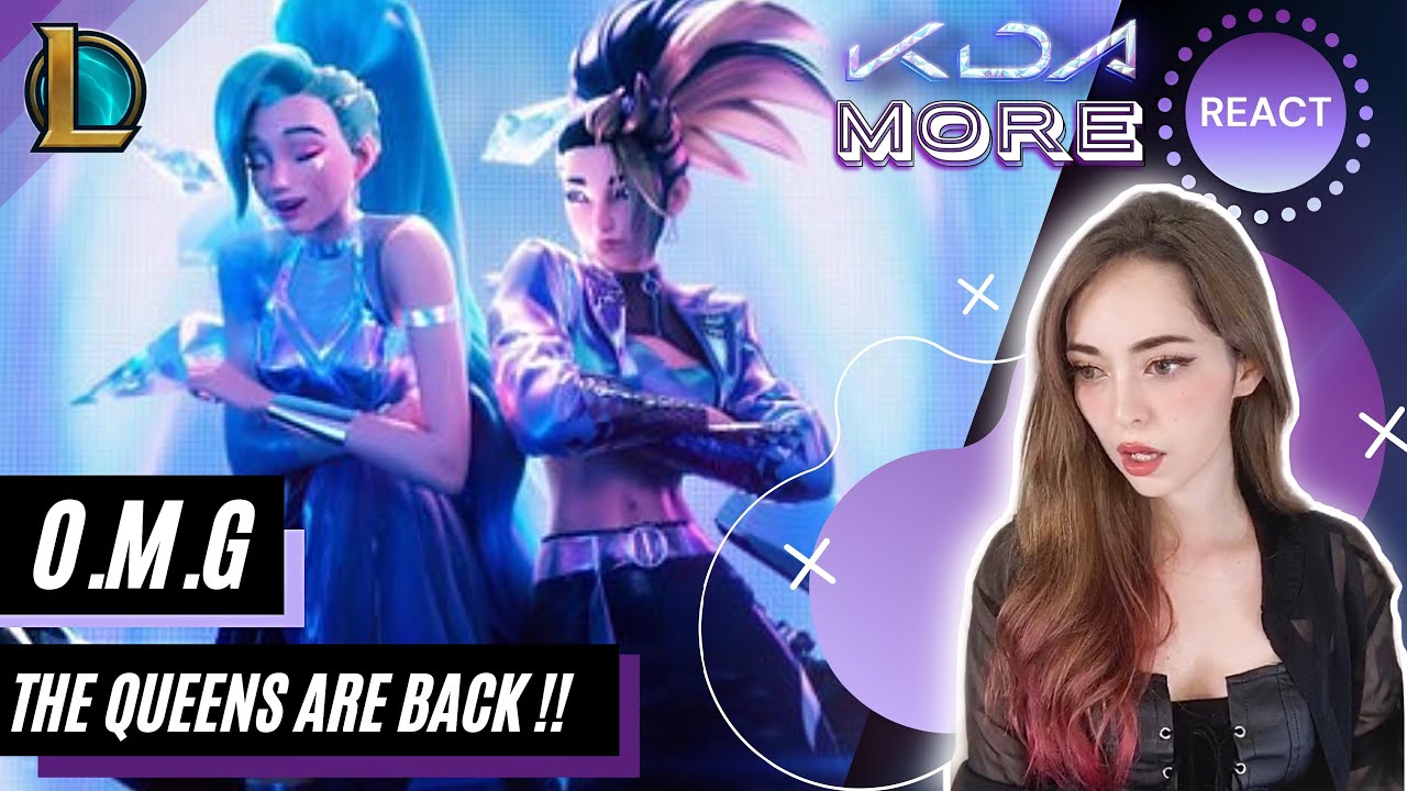 REACT K/DA - MORE [Официальный клип] | League of Legends