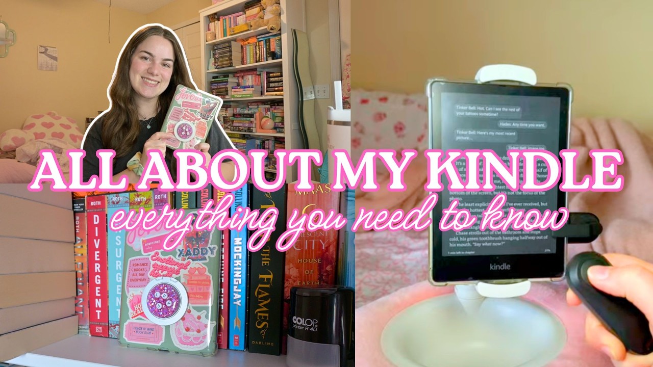 All About My Kindle 🩷 | Kindle Unlimited, Reading Setup, Accessories + More!