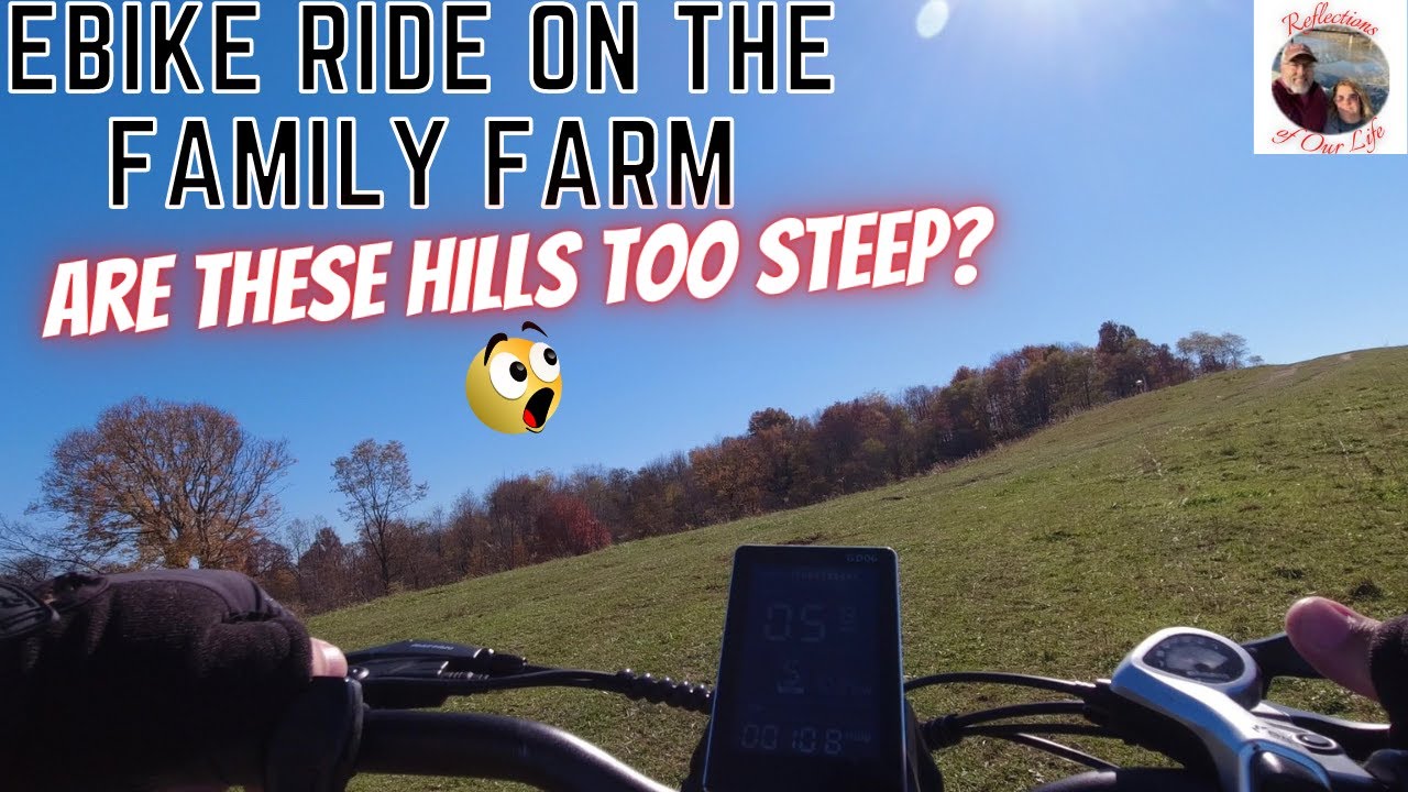 Ebike ride on the family farm (Was it successful?)