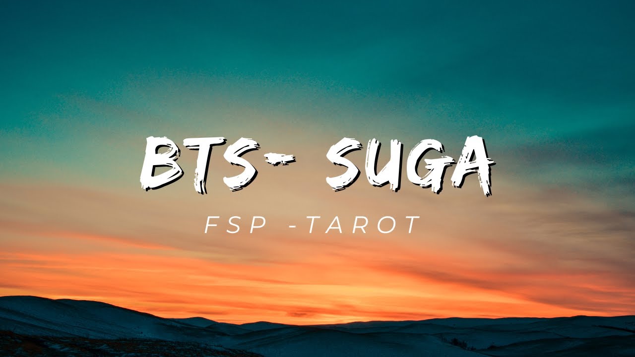 BTS- SUGA-Future Spouse Tarot