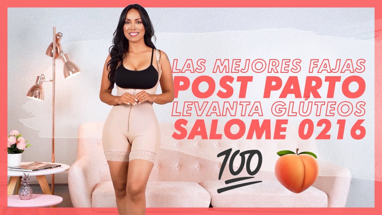 Las Mejores Fajas POST PARTO levanta glúteos SALOME 0216💯🍑