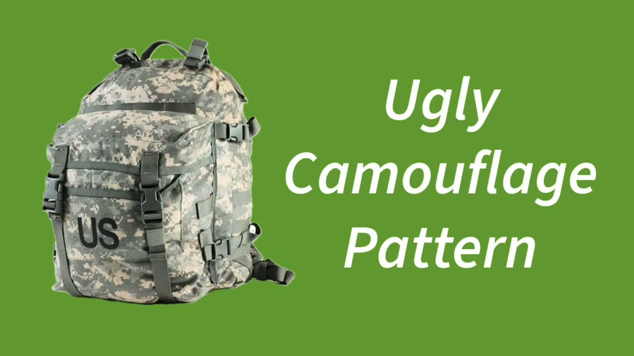 Dyeing the Ugly Camouflage Pattern (UCP) MOLLE II Assault Pack