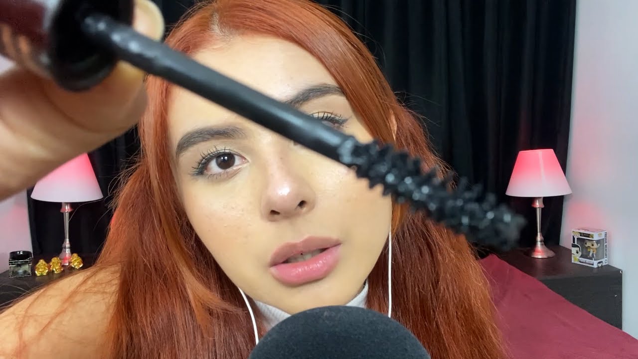 ASMR VISUAL/ Te MAQUILLO para tu CUMPLEAÑOS🥳 (SOFT SPOKEN)