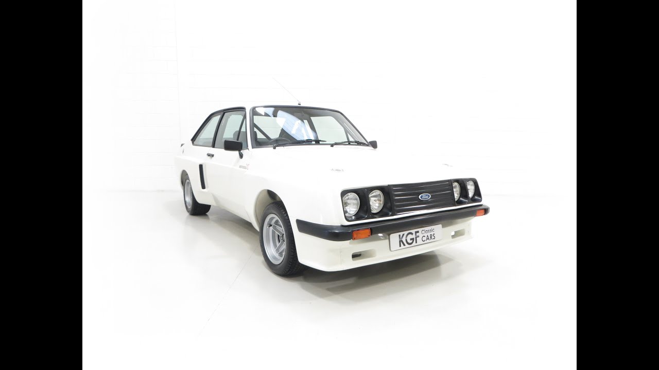 A Tremendous Mk2 Ford Escort RS2000 X Series in Striking Condition - SOLD!