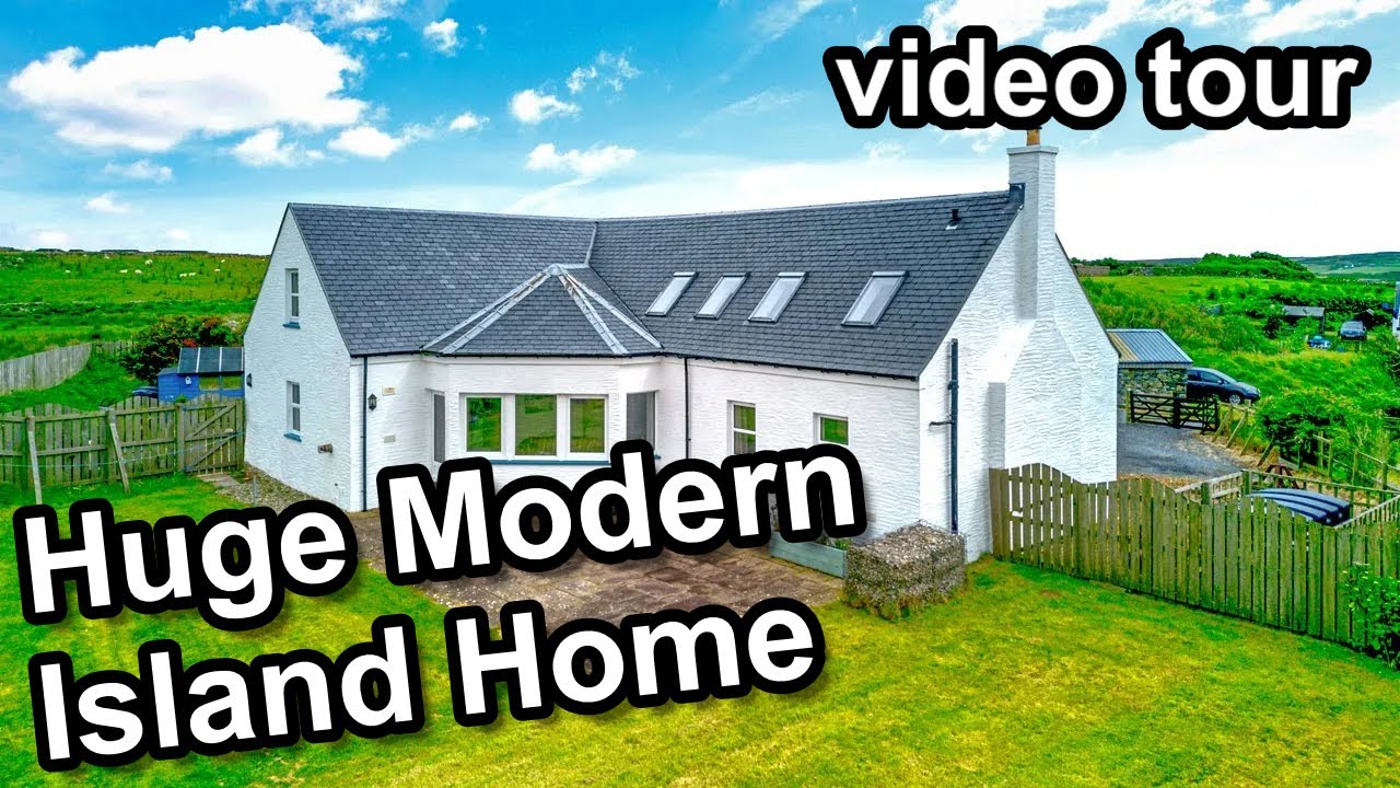 Video Tour of Large Family Home of the Isle of Islay