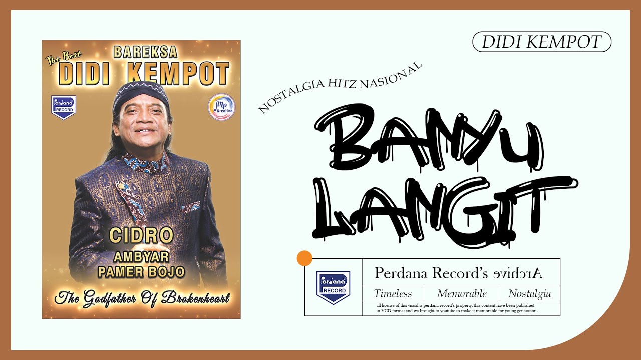 Didi Kempot - Banyu Langit (Official Music Video)
