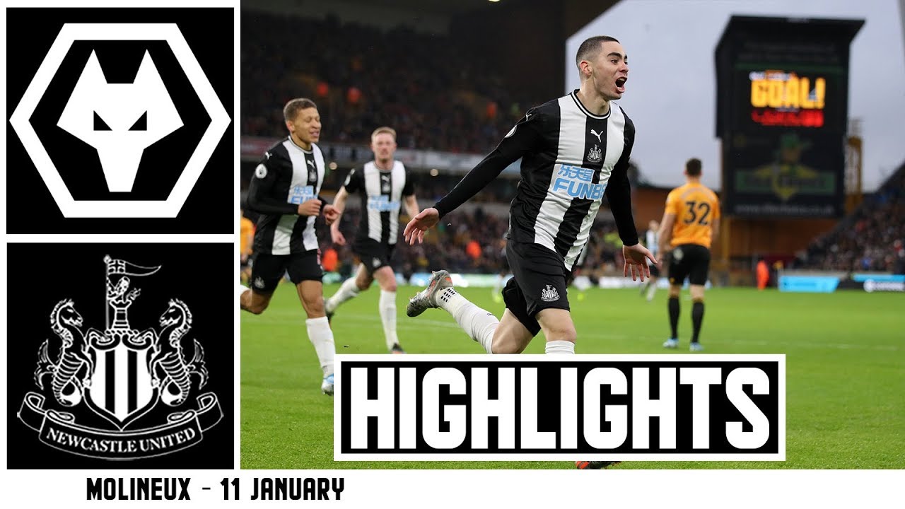 Wolves 1 Newcastle United 1: Brief Highlights
