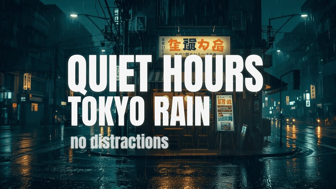 Urban Tokyo Rain Study Beats
