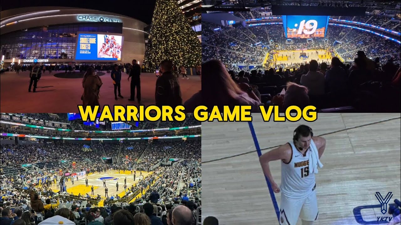 Nuggets vs Warriors Game Vlog | 01/04/2024