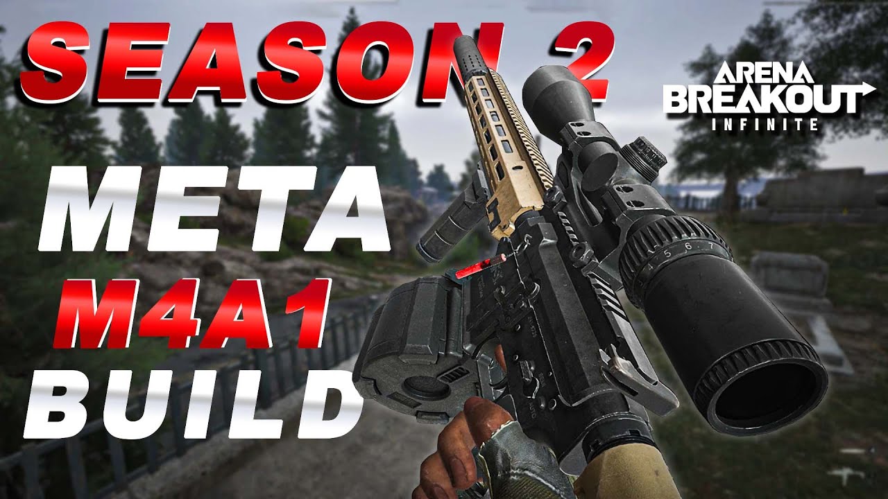 NEW META CHEAP M4A1 BUILD In Arena Breakout Infinite
