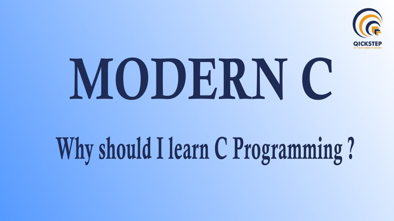 Welcome to Modern C Programming