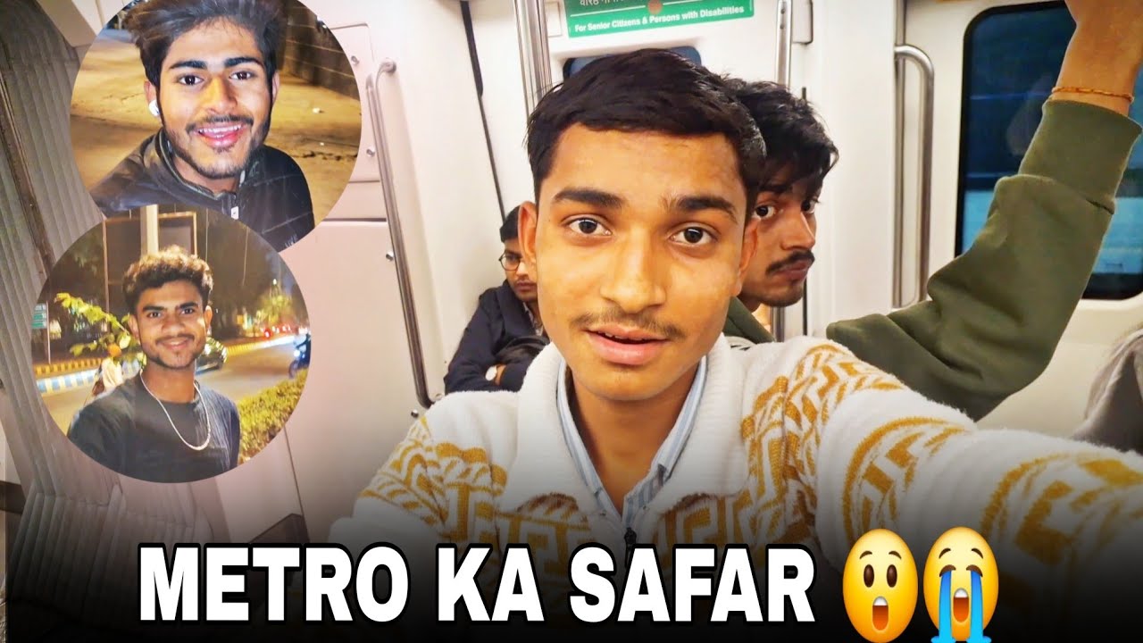 Roz Ki Tarah Aaj Bhi Metro Me Seat Nahi 😢 | Real Delhi Metro 🚇  😭