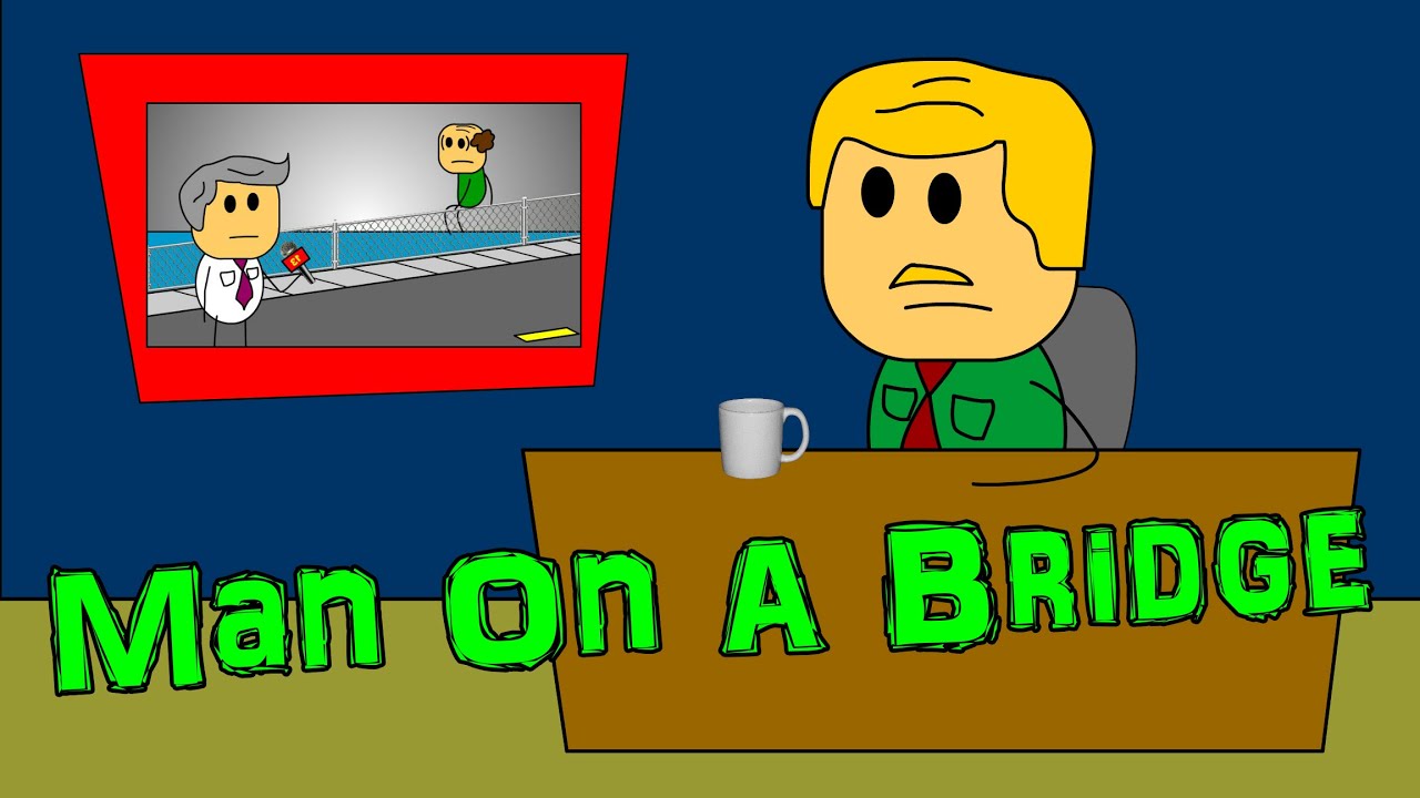 13 O'clock News - Man On A Bridge
