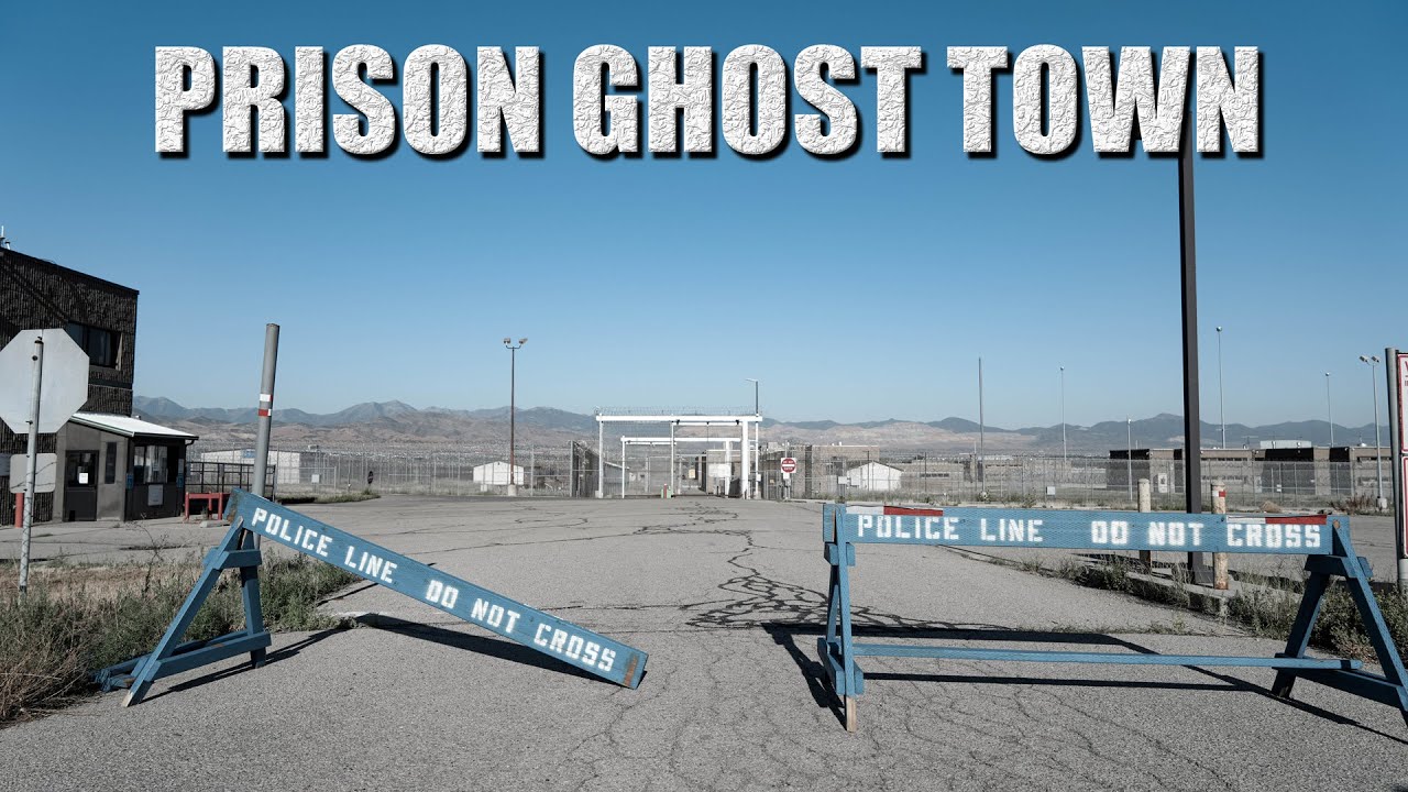 Empty Utah State Prison 4k aerial footage. This is all getting knocked down!