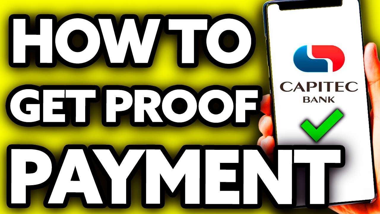 How To Get Proof of Payment from Capitec App (EASY!)