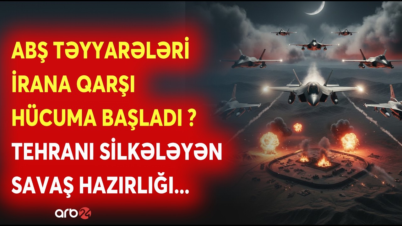 ABŞ qoşunları HÜCUMA KEÇİR? - İranı PANİKAYA SALAN xəbərdarlıq - İsrail ordusunun GİZLİ HƏDƏFİ...