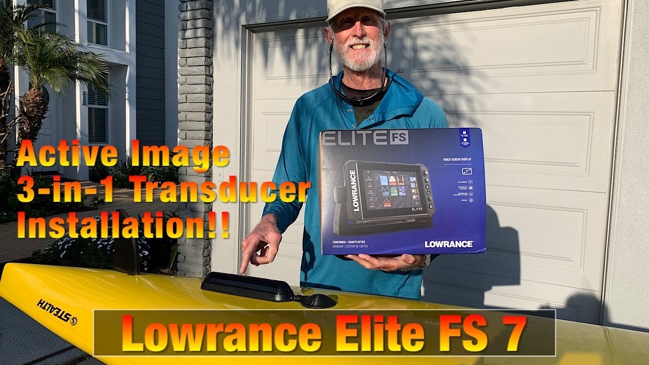 Installing an External Lowrance 3-in-1 Transducer on my Stealth Fisha 555!