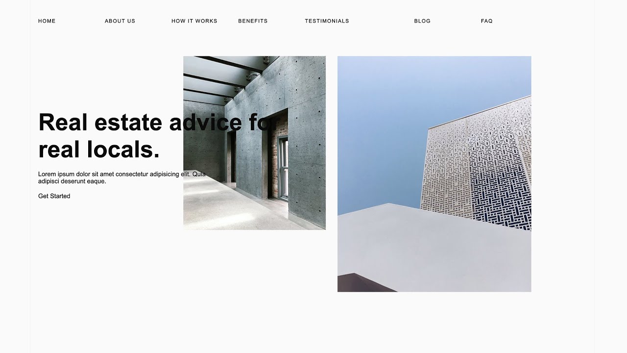 Landing Page with Scroll Animations using GSAP ScrollTrigger Plugin | Angular, CSS Grid