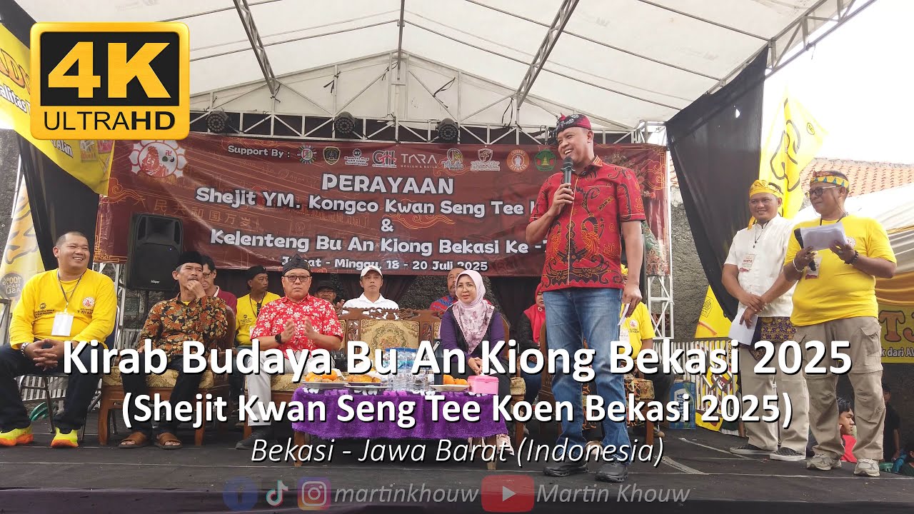 Kirab Budaya Bu An Kion Bekasi (Shejit Kwan Seng Tee Koen Bekasi) 2025