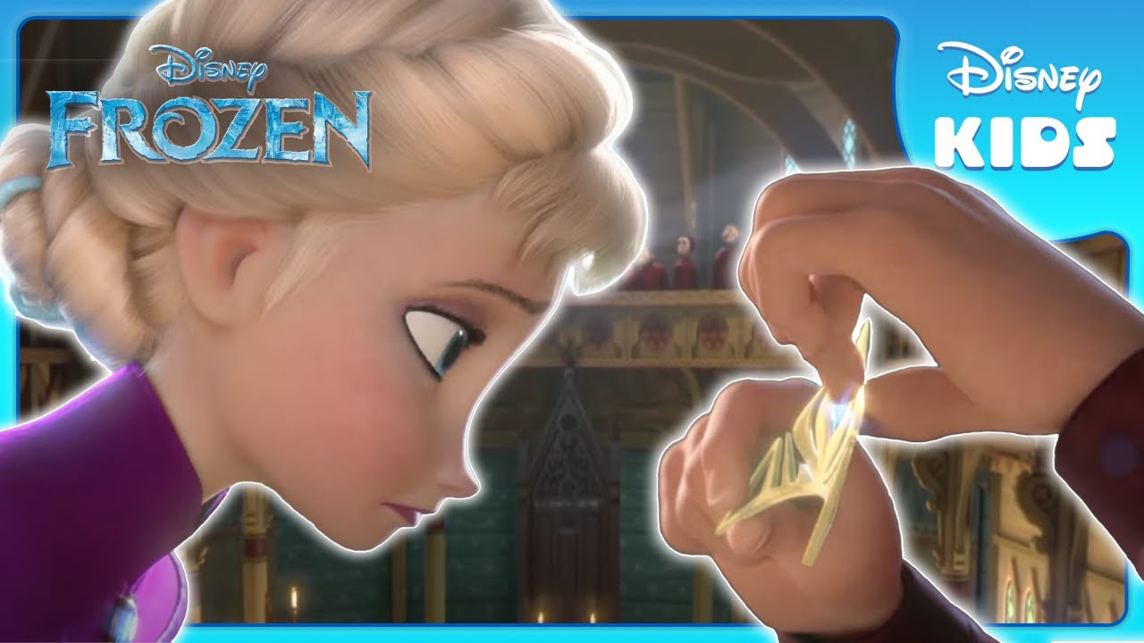 The Magic of Elsa&rsquo;s Royal Ceremony! 👑❄️ | Frozen | Disney Kids