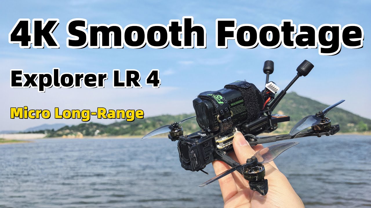 Micro Long-Range FPV Drone: Flywoo LR4 O4 Pro’s 4K Smooth Footage in One Shot