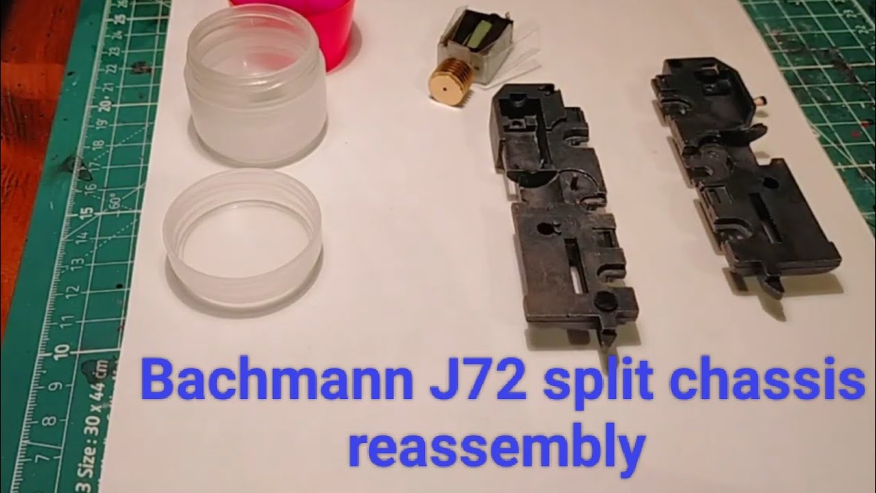 Bachmann Branchline LNER J72, Episode 8: reassembling the chassis and detailing the driver
